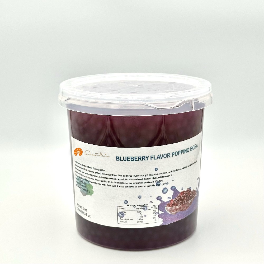 Blueberry Popping Boba