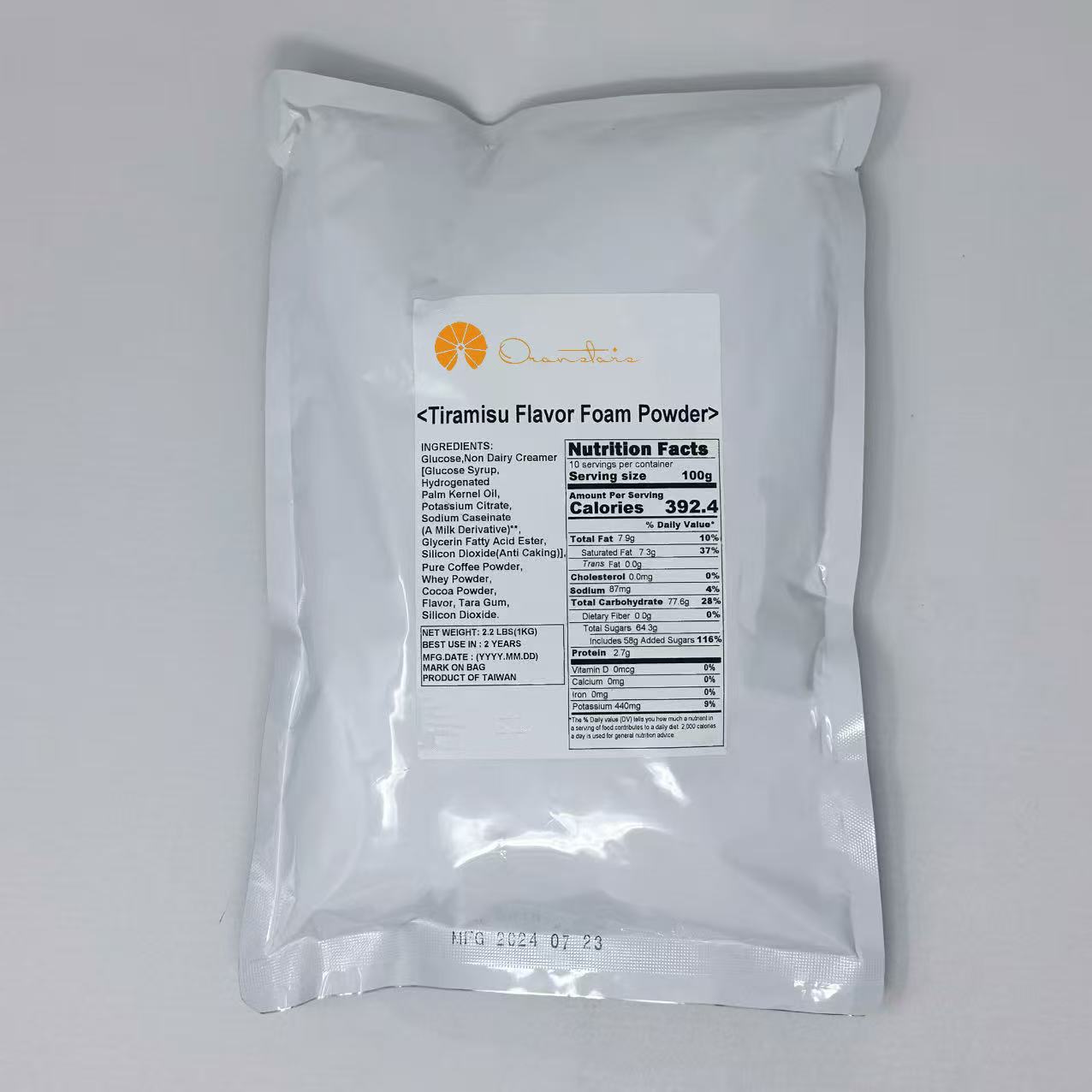 Tiramisu Foam Powder