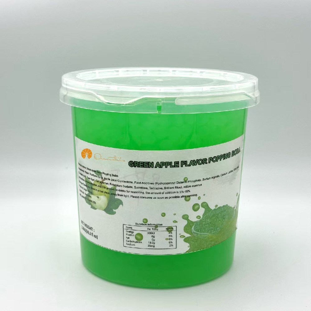 Green Apple Popping Boba
