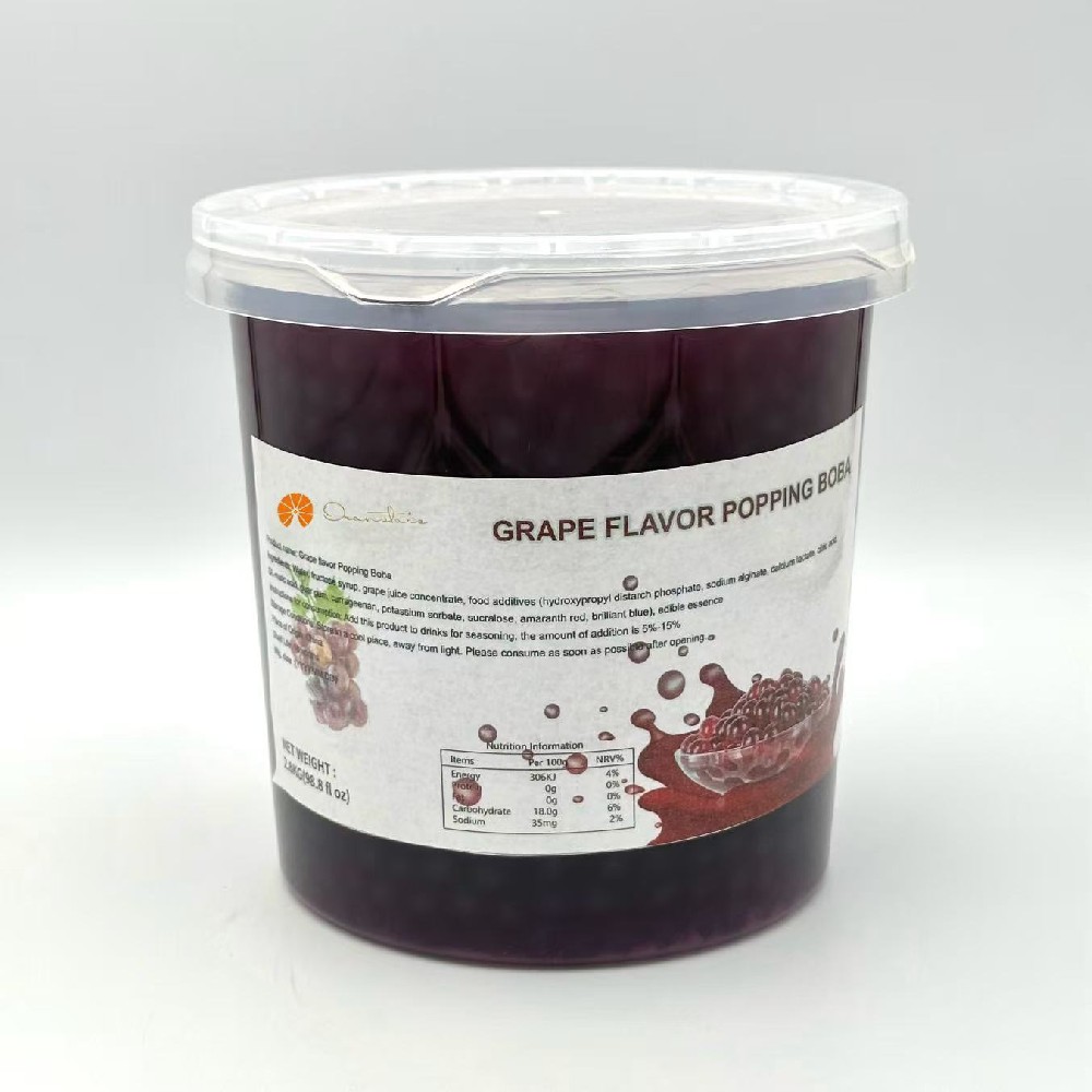 Grape Popping Boba