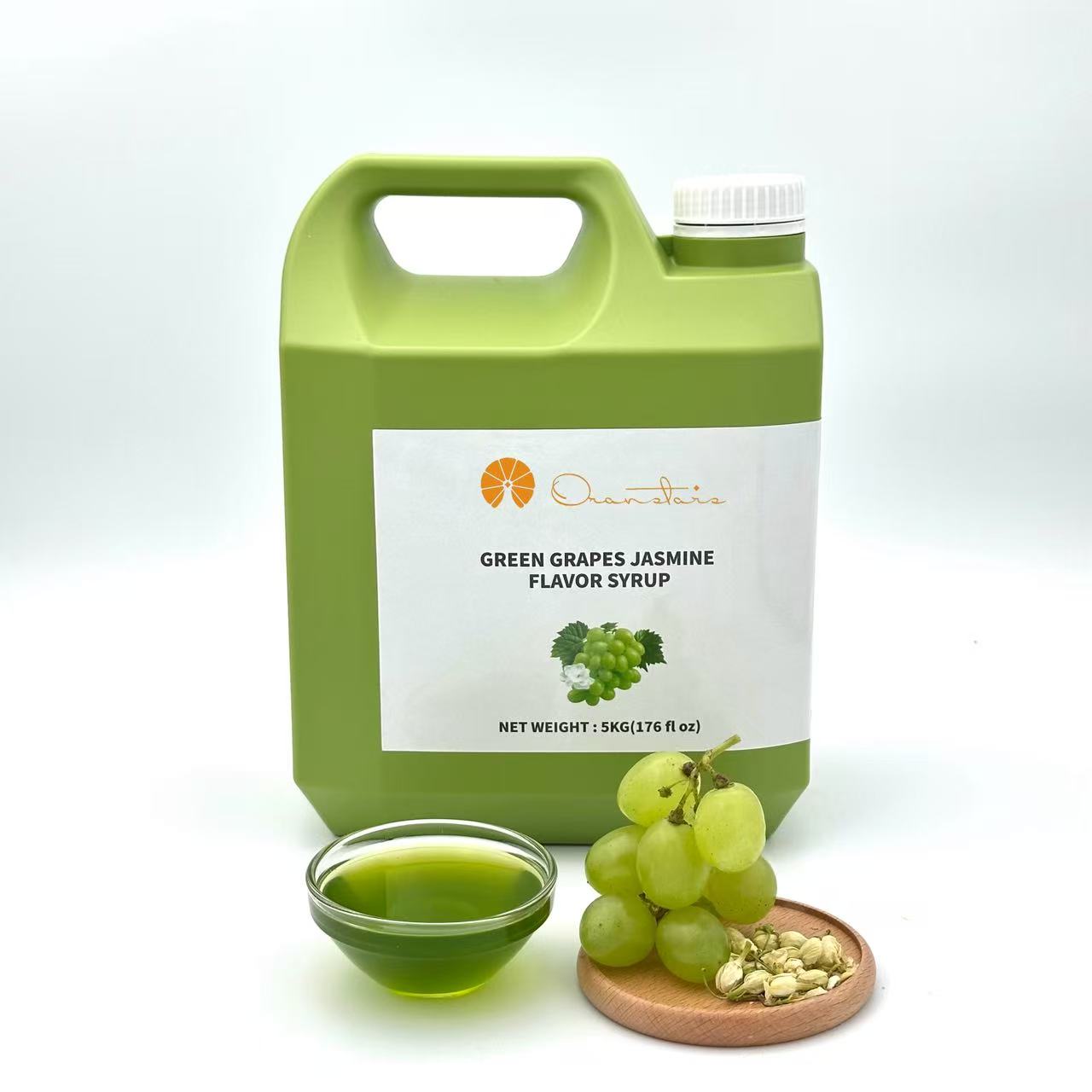 Green Grape Jasmine Syrup