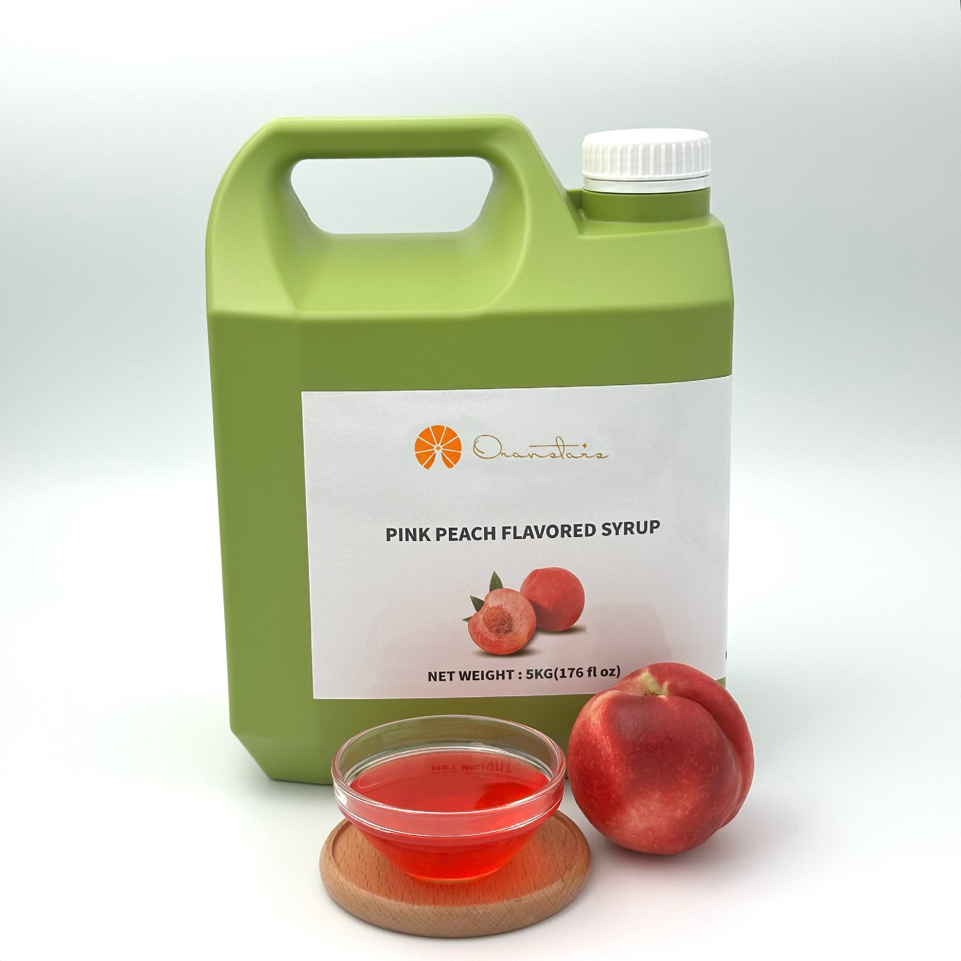 Pink Peach Syrup