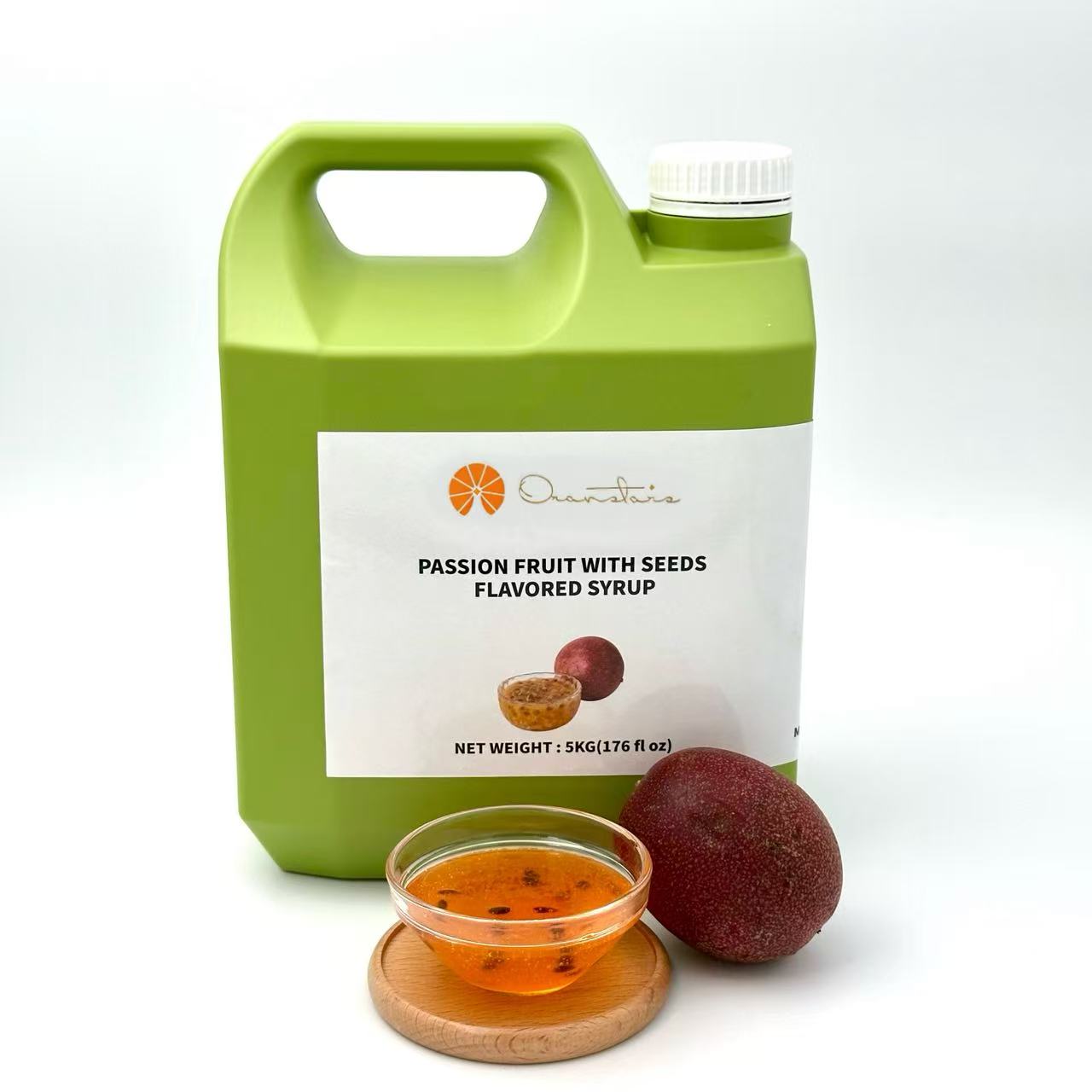 Passion Fruit Syrup with seed